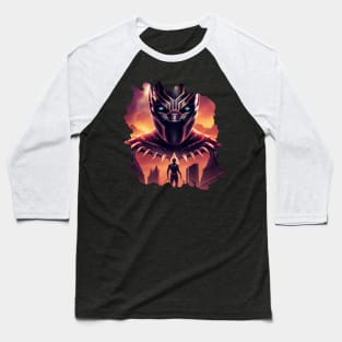 BLACK PANTHER WAKANDA FOREVER Baseball T-Shirt